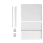 Container DS Brugset 2 voor Plus RAL 9010 Zuiverwit