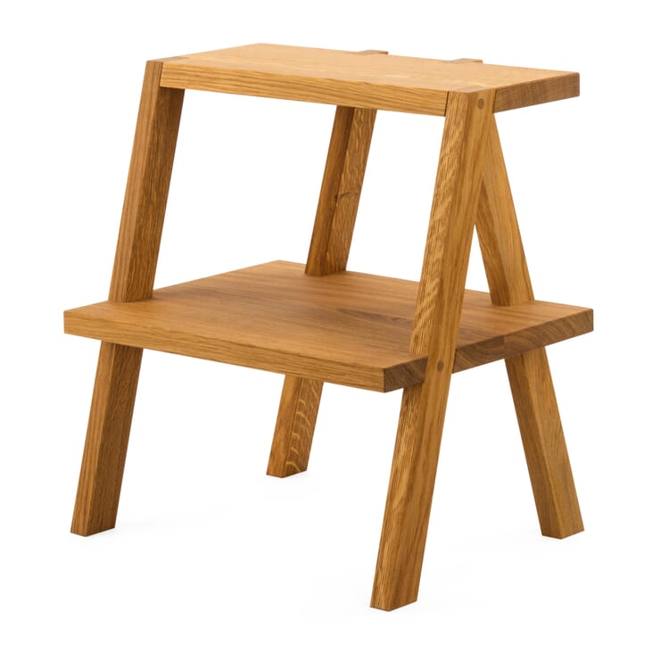 Step stool "AEKI, Oak wood oiled