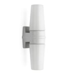 Væg- og spejllampe i porcelæn Hvid