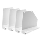 Bookend for Rack “Industry” RAL 9016 Traffic white