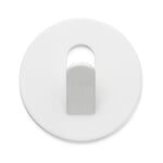 Wall hook Line and Dot Round White