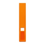 Wall hook Line and Dot Angular Neon orange