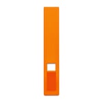 Wall hook Line and Dot Angular Neon orange