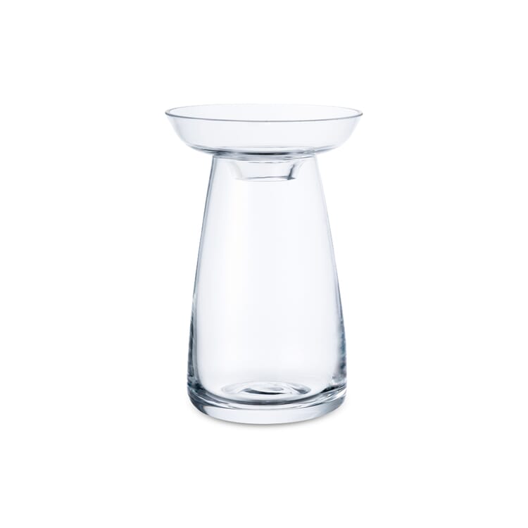 Aqua-vase, lille, Klart glas