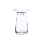 Vase Aqua, small Colorless