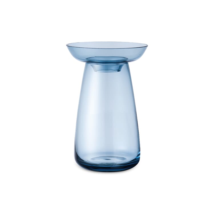 Vase Aqua, klein, Blau