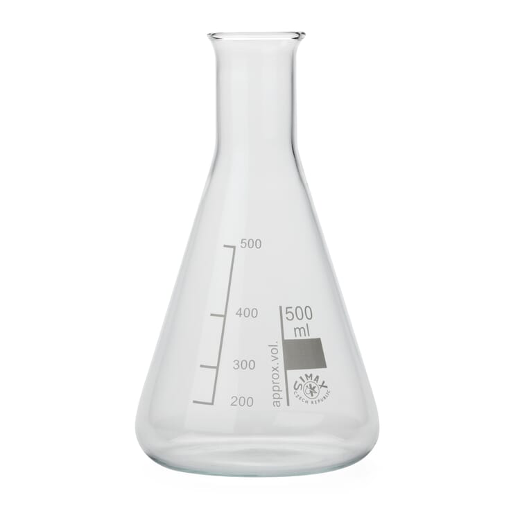 Glasflasche Konus, 500 ml
