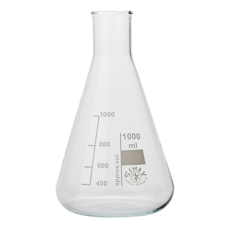 Glasflasche Konus, 1000 ml
