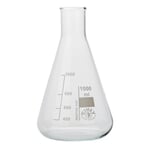 Glass Bottle “Cone” 1000 ml