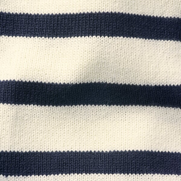 Ladies Knit Sweater Nature Marine, close-up