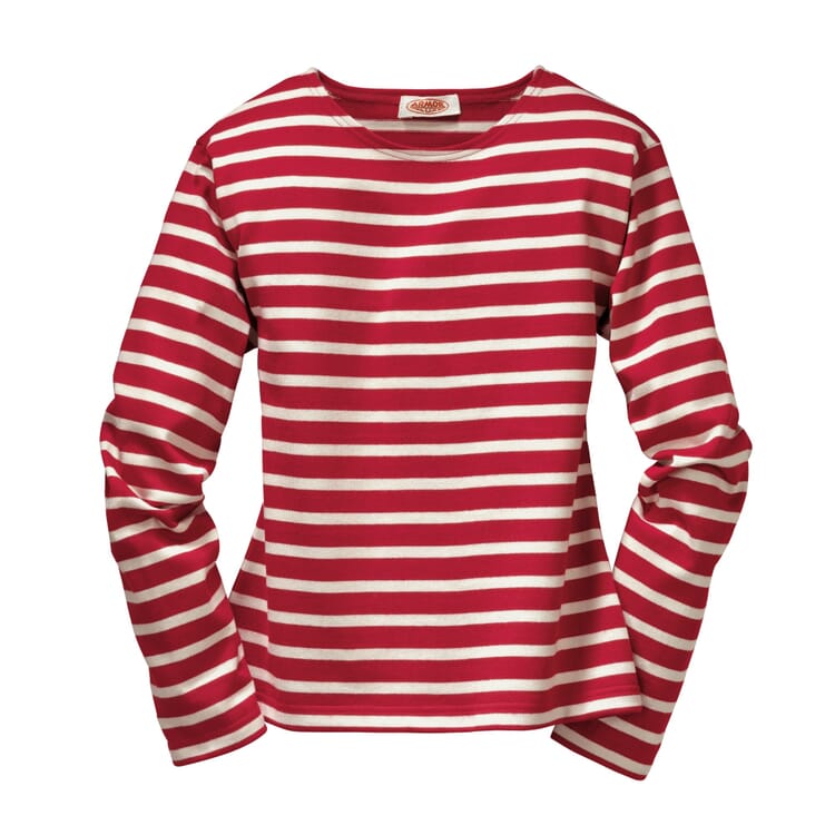 Ladies Knit Sweater, Red-Nature