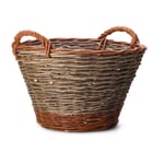 Garden Basket Made of Robinia and Willow Large