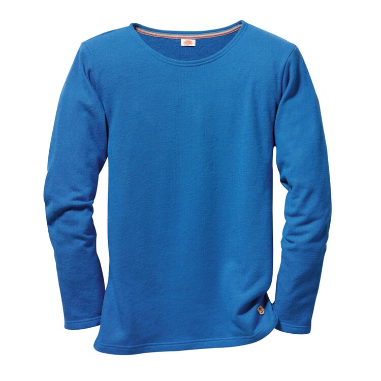 Terry Cloth Shirt, Azure Blue