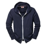 Heren Terry Hooded Jacket Blauw