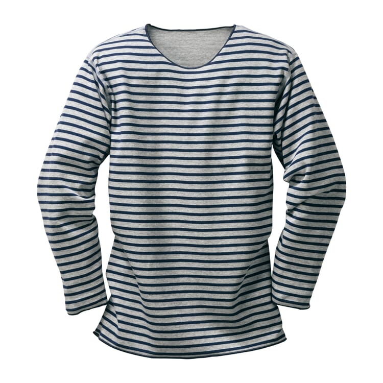 Camisa de rayas, Gris claro