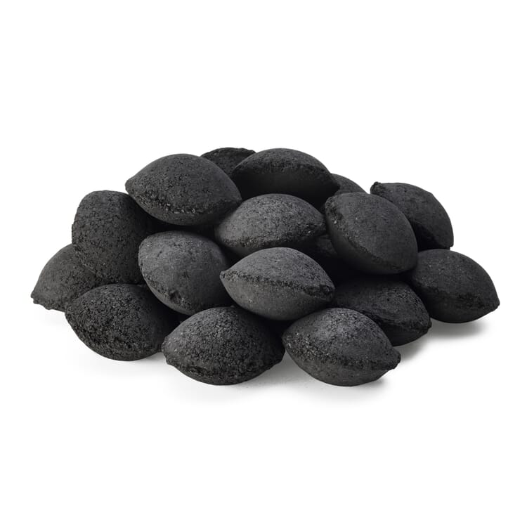 Grillkohle aus Olivenkernen