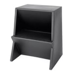 Tabouret marchepied Mono Gris noir RAL 7021