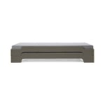 Heide Bunk Bed Classic Anthracite with Birch Border
