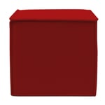 Taburete cubo Kubus Rojo