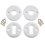 Rosetter af porcelæn Lille Hvid