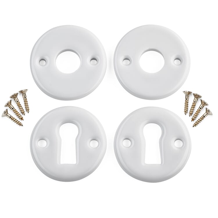 Rosetter af porcelæn