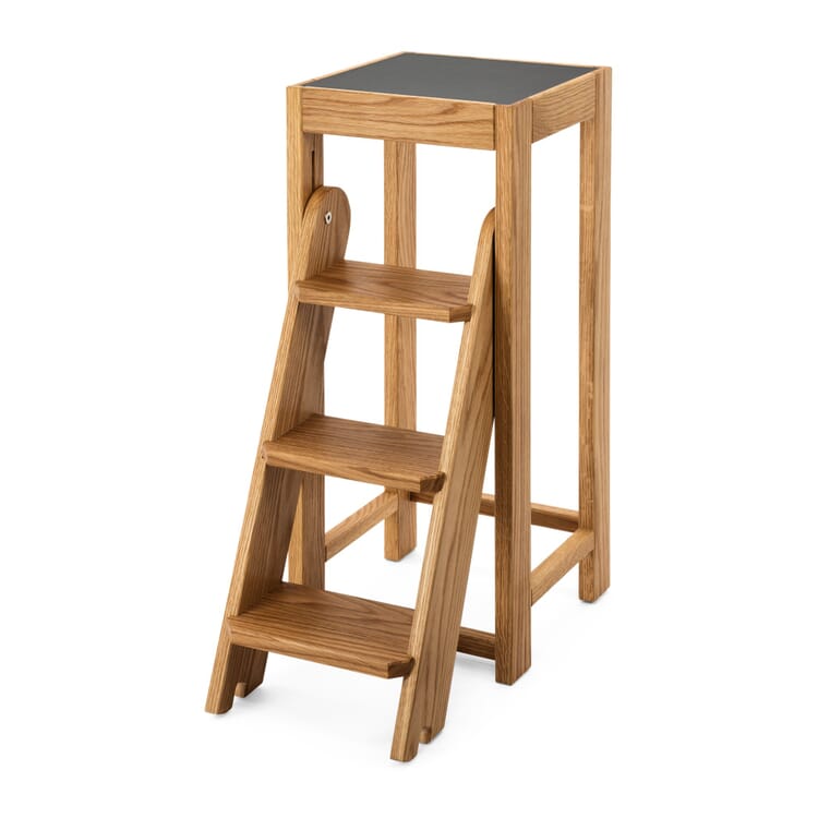 Taburete de madera maciza