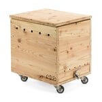 Caisse à vers en bois de mélèze