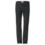 Men Jeans Straight Black