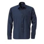 Men's flannel shirt Dark blue