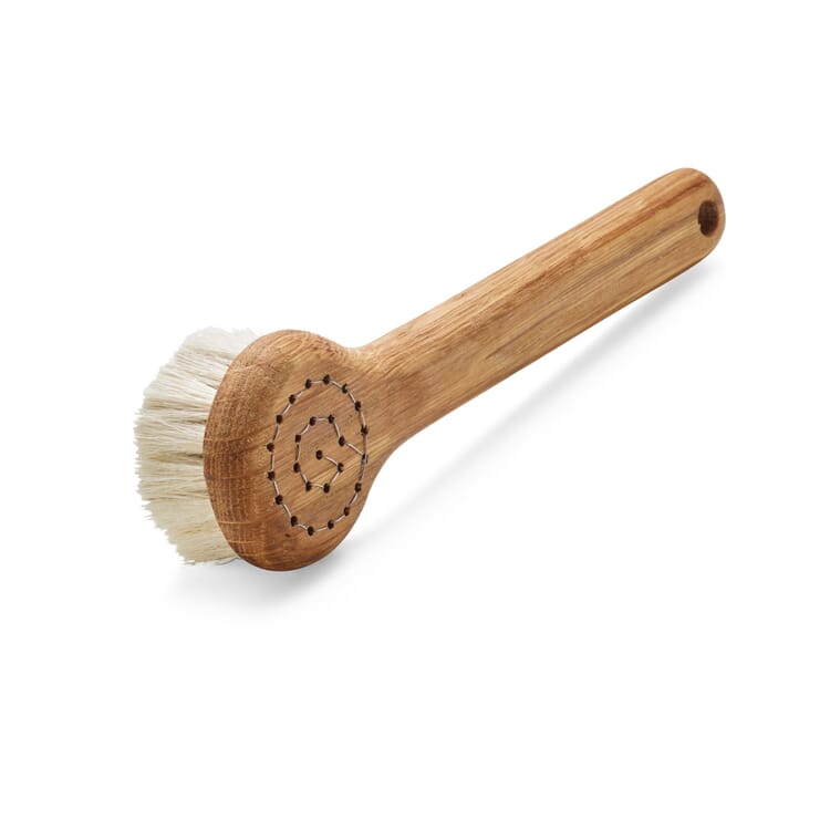 Brosse visage en poils de chèvre