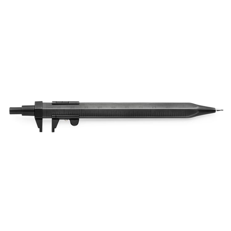 Messograf mechanical pencil black chrome plated