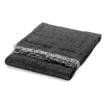 Bedspread linen doubleface Black and white