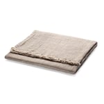 Linen Coverlet Weave with Prominent Structure