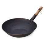 Wok gebruind