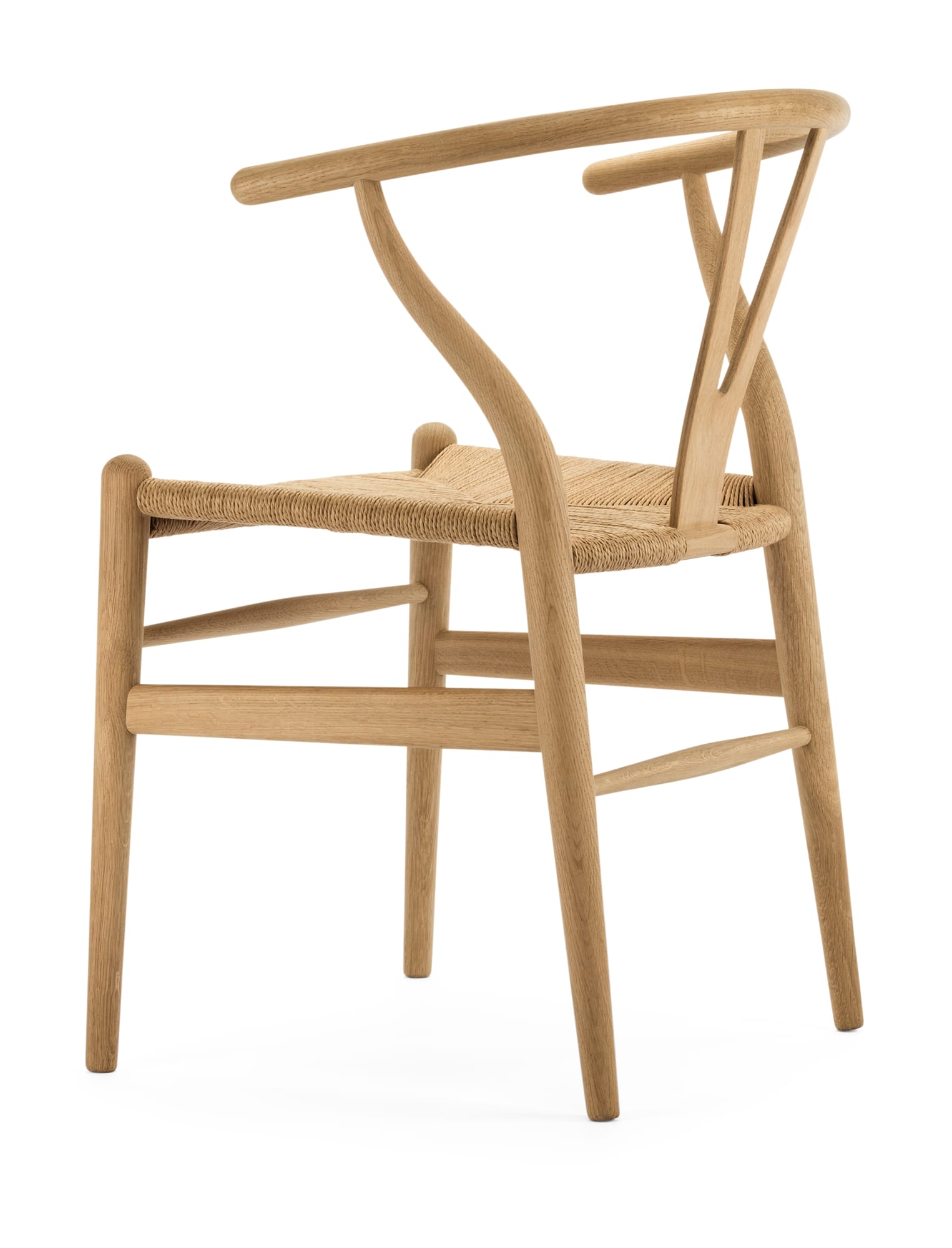 Armchair Ch 24 Oak Wood Oak Wood Soap Finish Manufactum