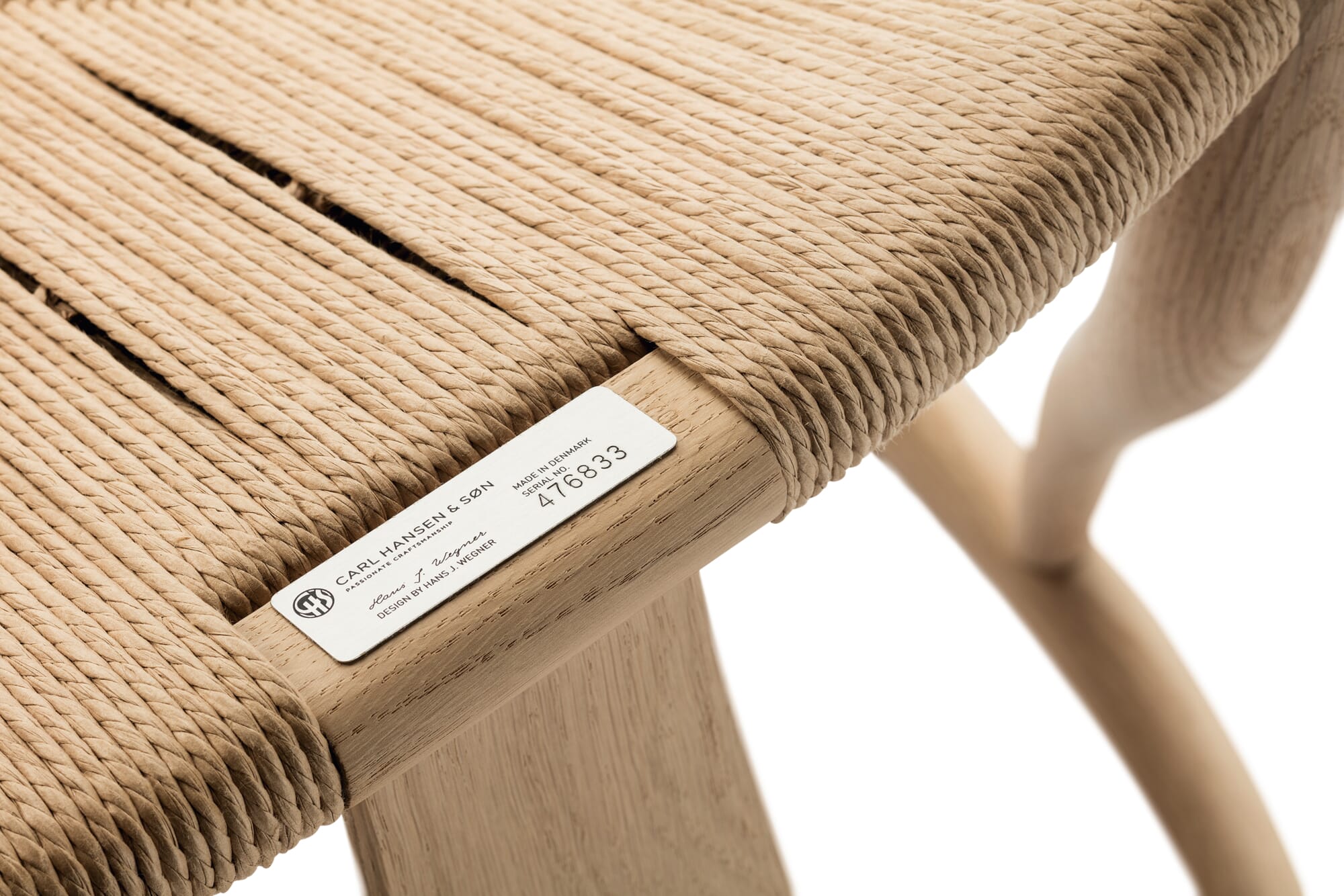 Armchair CH 24 oak wood, Oak wood soaped | Manufactum