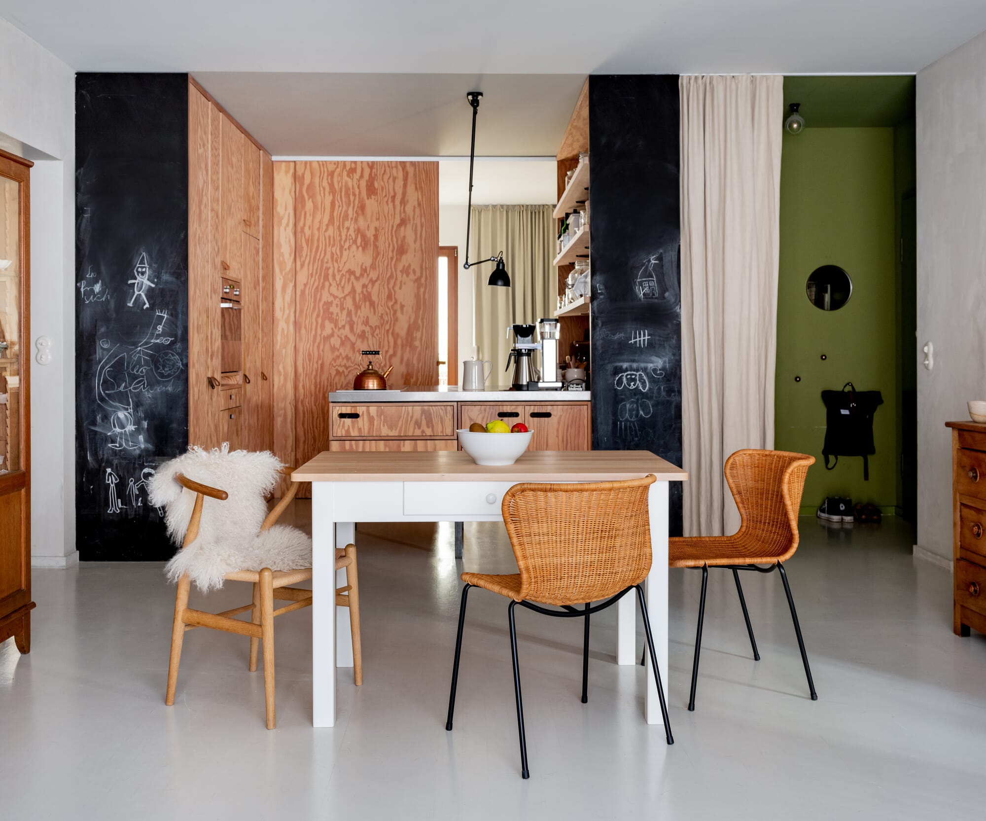 Armchair Ch 24 Oak Wood Oak Wood Soap Finish Manufactum