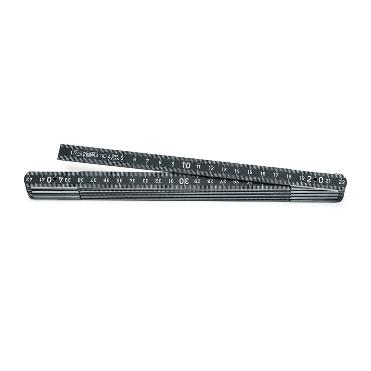 BMI foldelineal i aluminium