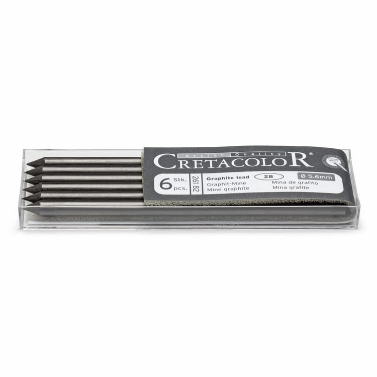 Grafit-refill 5,6 mm lang