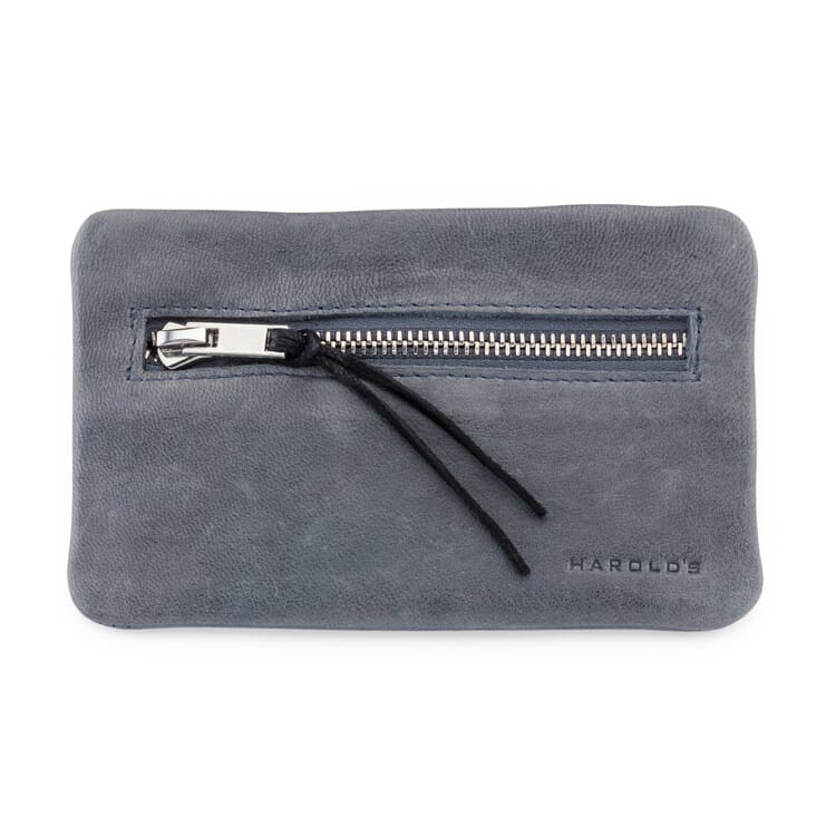 Key and Coin Pouch Supercourse, Blue/Black