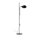 Lampada da terra Funiculi RAL 9005 Nero profondo
