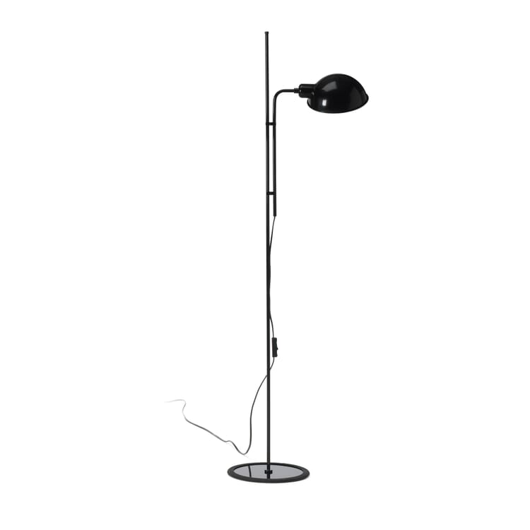 Lampada da terra Funiculi, RAL 9005 Nero profondo
