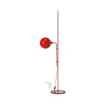Lampada da terra Funiculi RAL 3024 Rosso fluorescente