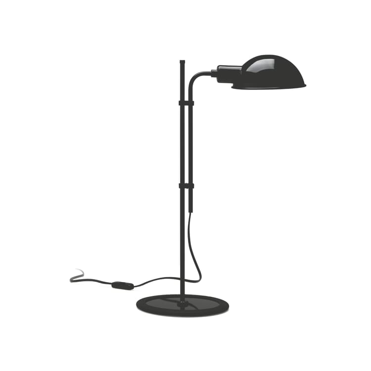 Lampe de table Funiculi, RAL 9005 Noir profond