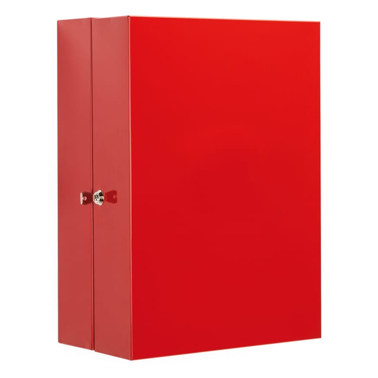 Pronto Medicine Cabinet, RAL 3000 Fire Red