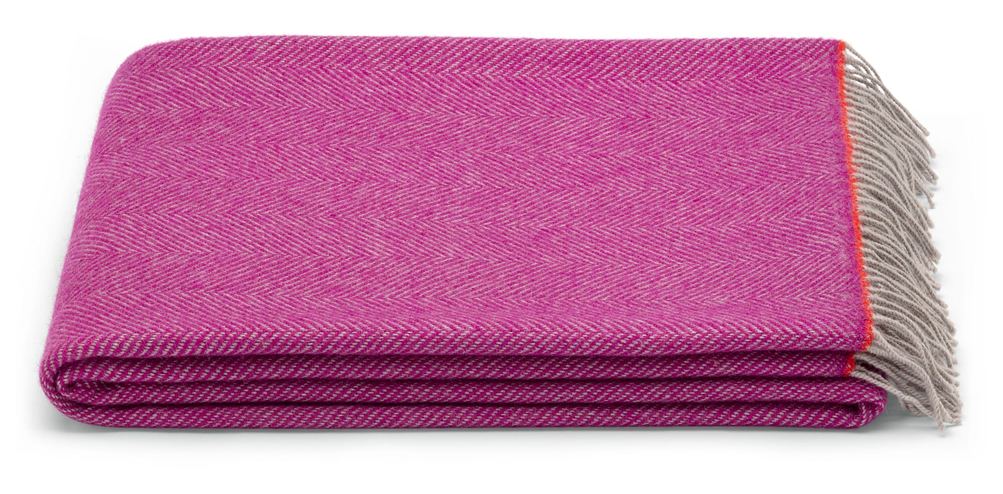 Blanket Horizon Pink Manufactum