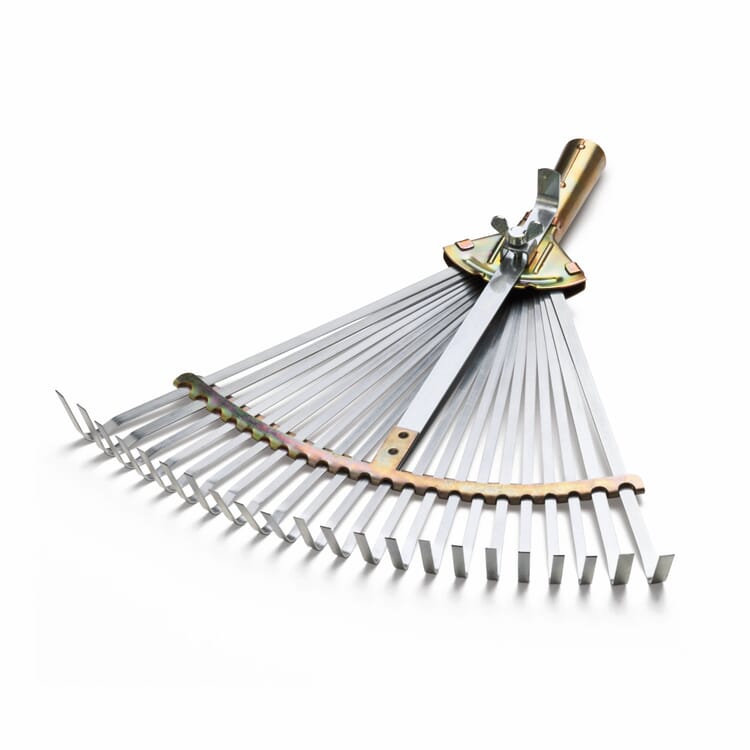 Balai à feuilles en acier