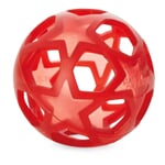 Hevea Playful Grasping Ball Made of Natural Rubber Red