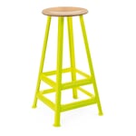 Bar stool Chemnitz RAL 1026 Luminous yellow