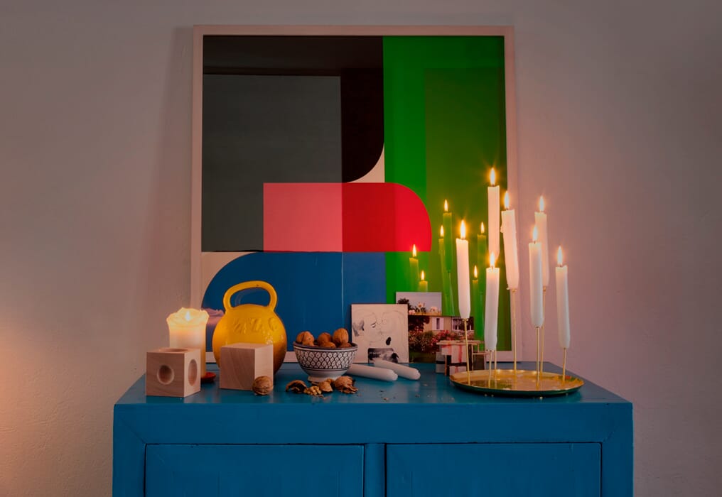 Candlestick Candle Pin Multi | Manufactum